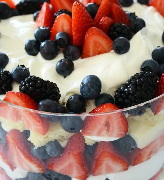 Simple Patriotic Trifle Recipe